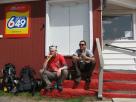 Kyle Pickering and Bobby McDowell walking across Canada Kyle Pickering and Bobby McDowell walking across Canada
