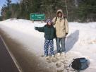 Kyle Pickering and Bobby McDowell walking across Canada Kyle Pickering and Bobby McDowell walking across Canada