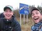 Kyle Pickering and Bobby McDowell walking across Canada Kyle Pickering and Bobby McDowell walking across Canada