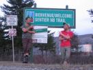 Kyle Pickering and Bobby McDowell walking across Canada Kyle Pickering and Bobby McDowell walking across Canada