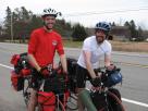 Kyle Pickering and Bobby McDowell walking across Canada Kyle Pickering and Bobby McDowell walking across Canada